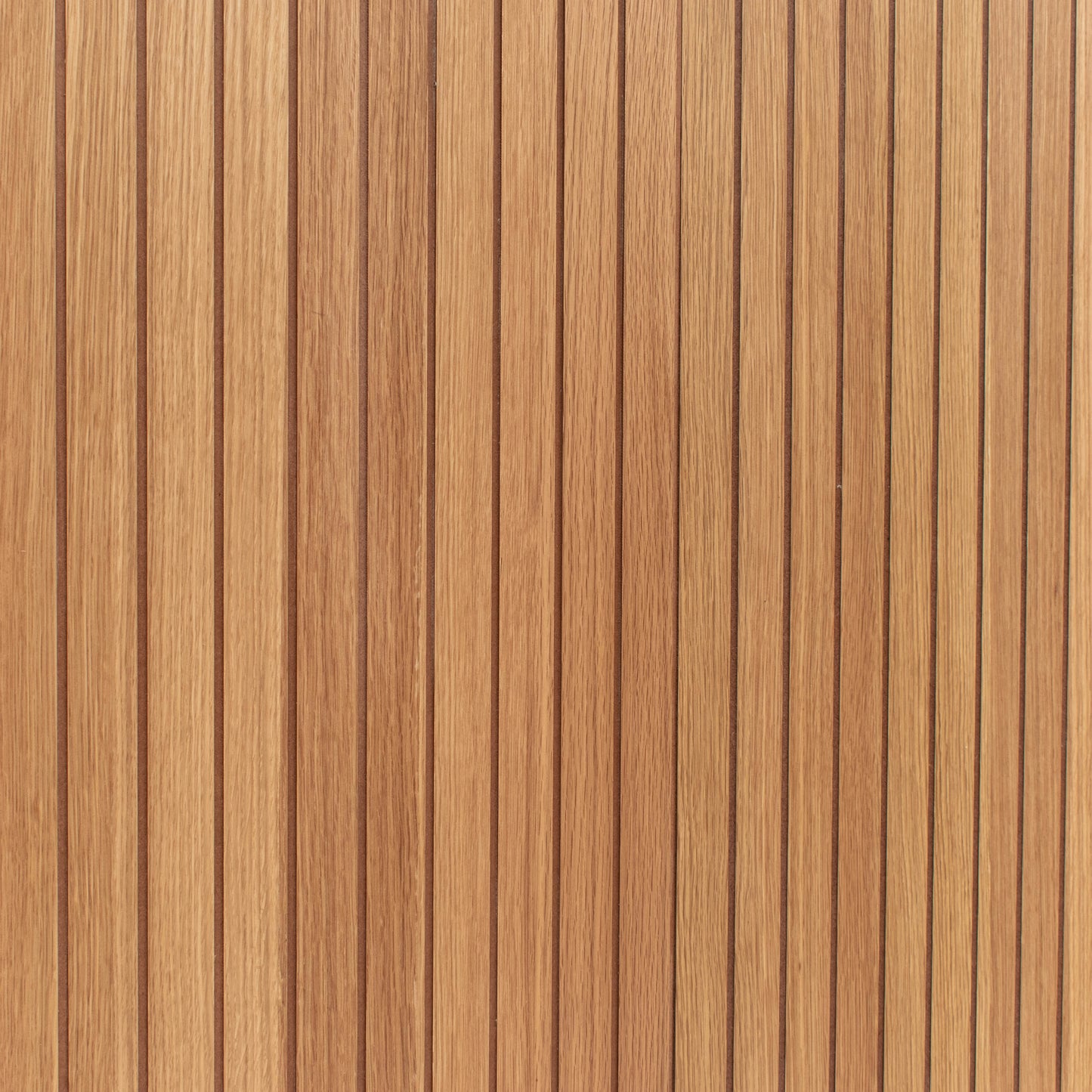 Genuine White Oak Slatted Wood Wall Panel
